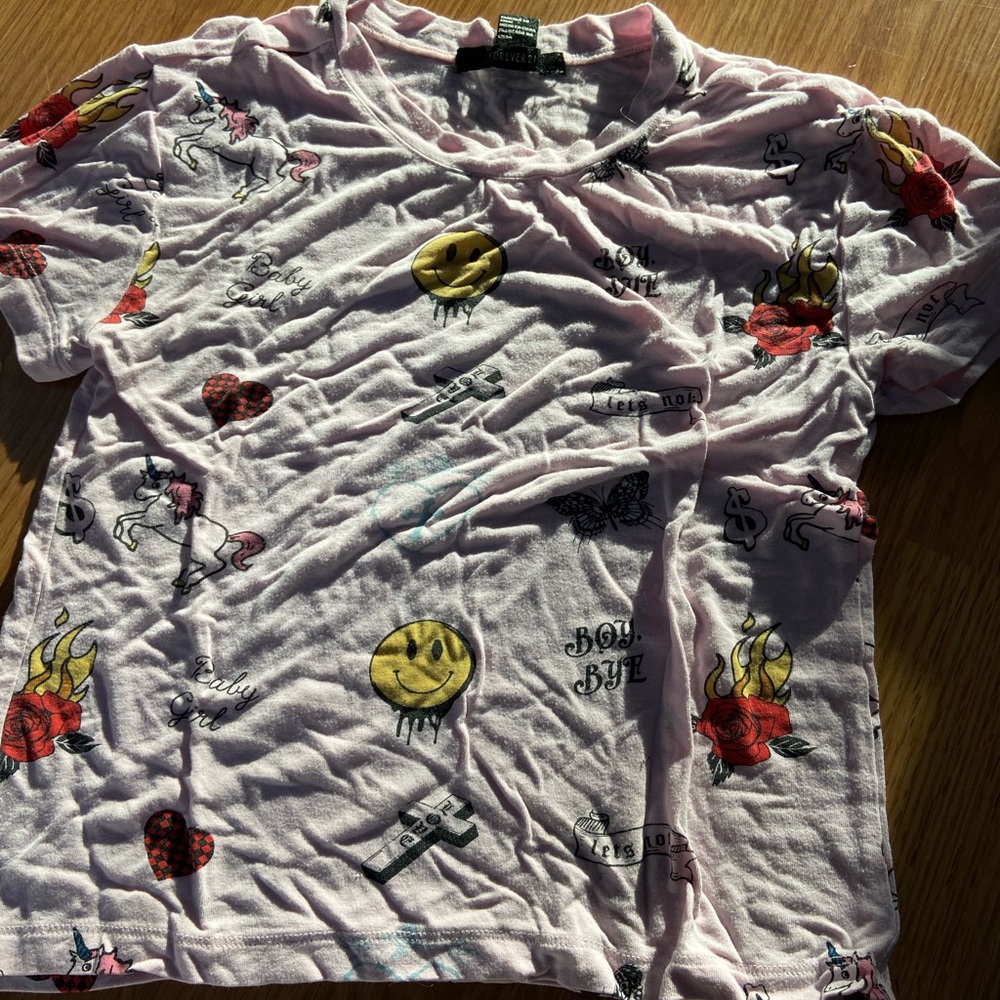Forever21 fitted tee shirt